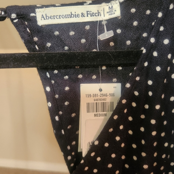 NWT Abercombie & Fitch- Polka Dot Romper - Picture 3 of 3